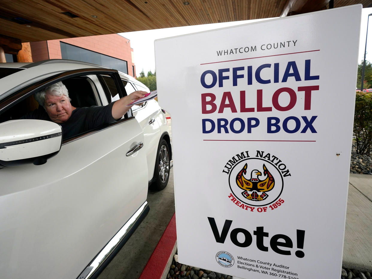 Voting early in Washington State (AP)