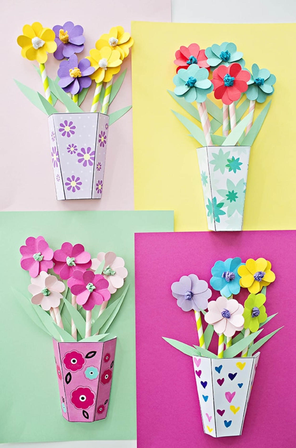 flower bouquet mother's day card (Hello, Wonderful)