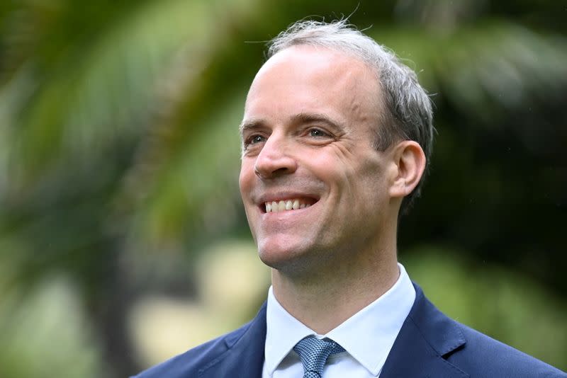 FILE PHOTO: Britain's Foreign Secretary Dominic Raab