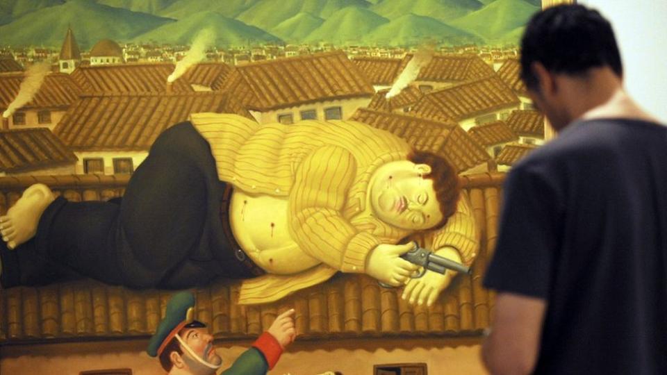 Pintura de Botero