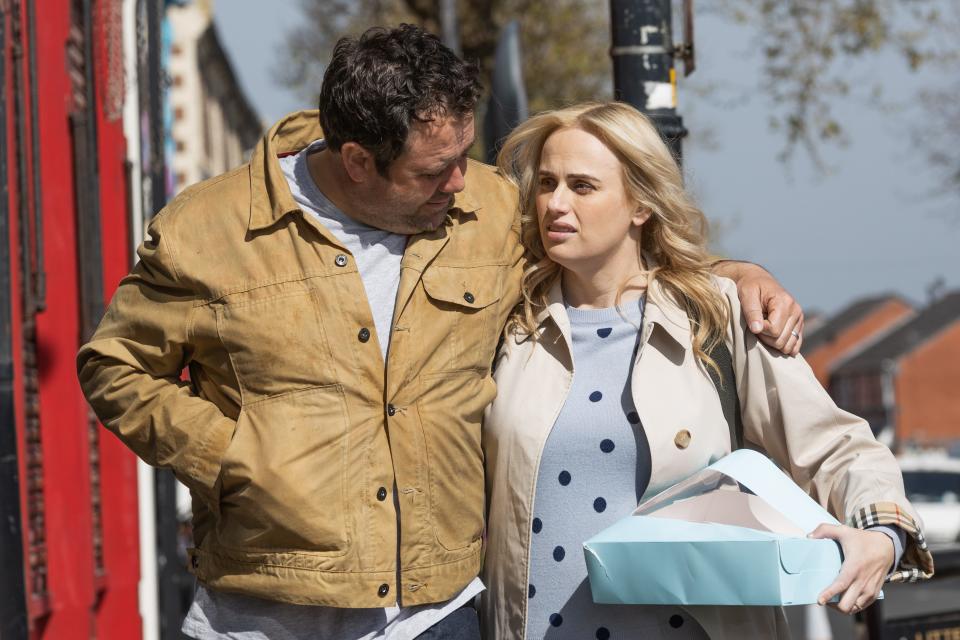 Rebel Wilson stars as an archeologist navigating a rocky relationship  with her husband (Celyn Jones) after he's diagnosed with a traumatic brain injury in the drama "The Almond & the Seahorse."