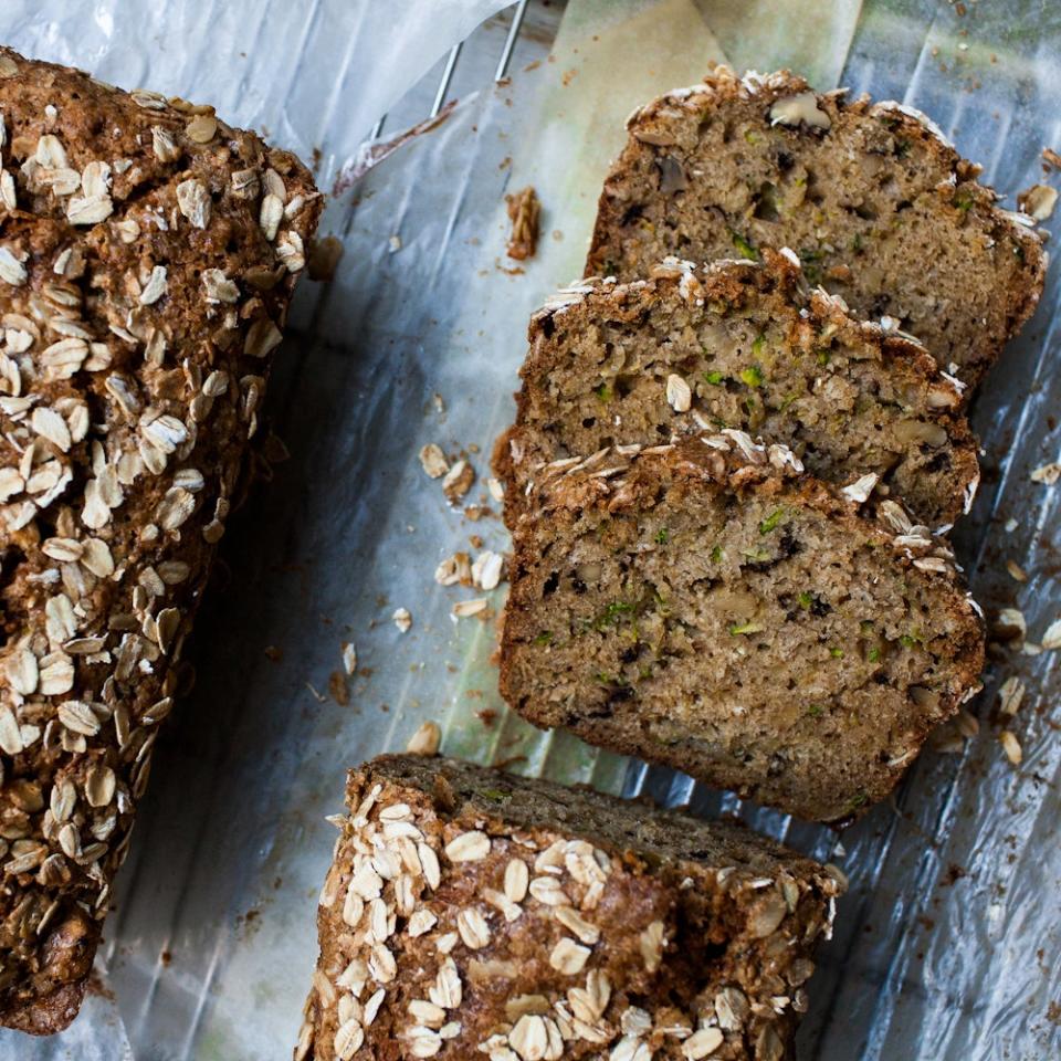 Zucchini Bread with Oats