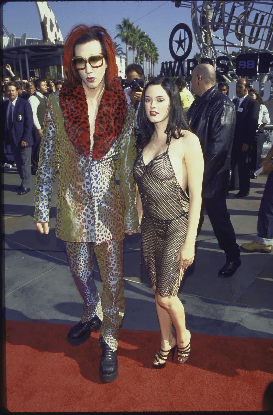 Marilyn Manson and Rose McGowan, 1999