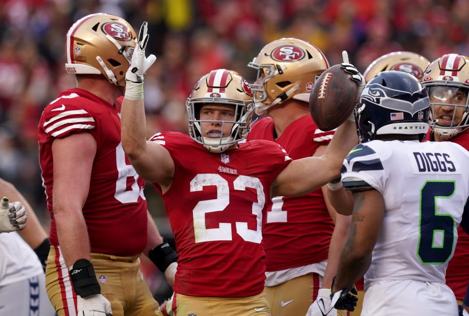 Will Christian McCaffrey and the San Francisco 49ers beat the Seattle Seahawks in NFL Week 12?