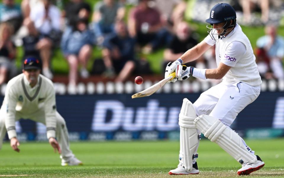 Joe Root in New Zealand - AP/Andrew Cornaga 