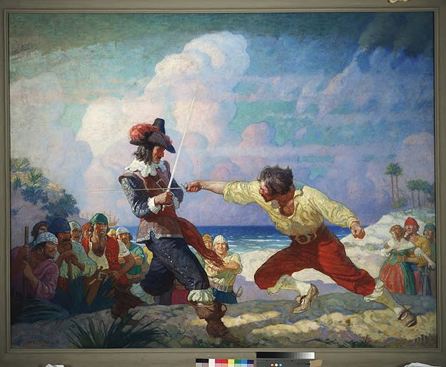 The Duel on the Beach