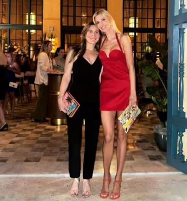 Ivanka Trump Stuns In A Red Halter Mini Dress For Her Wedding  Anniversary—Without Husband Jared Kushner
