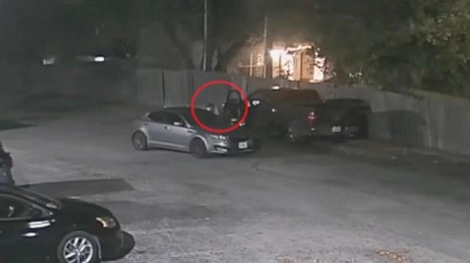 Footage Shows Vehicle and Persons of Interest Wanted in the Murder of Savanah Soto (San Antonio Police)