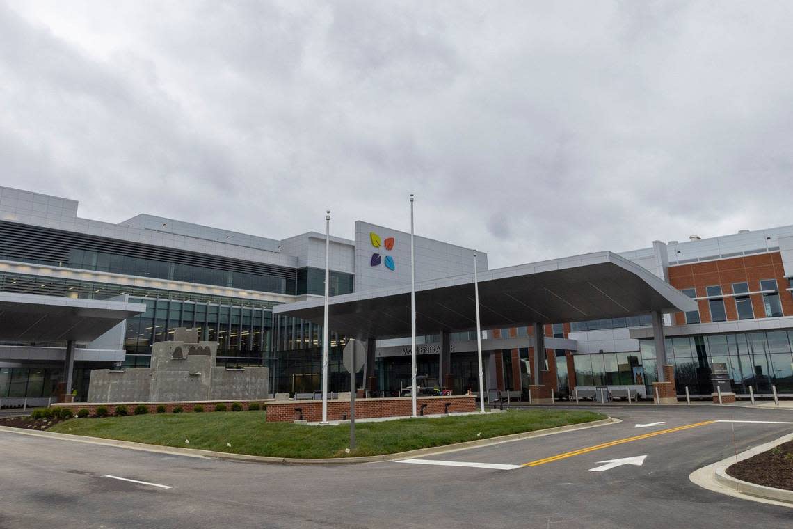 Baptist Health Hamburg, located off Polo Club Boulevard in Lexington, Ky., is photographed Friday, April 12, 2024. The facility will hold a ribbon cutting later this month. Ryan C. Hermens/rhermens@herald-leader.com