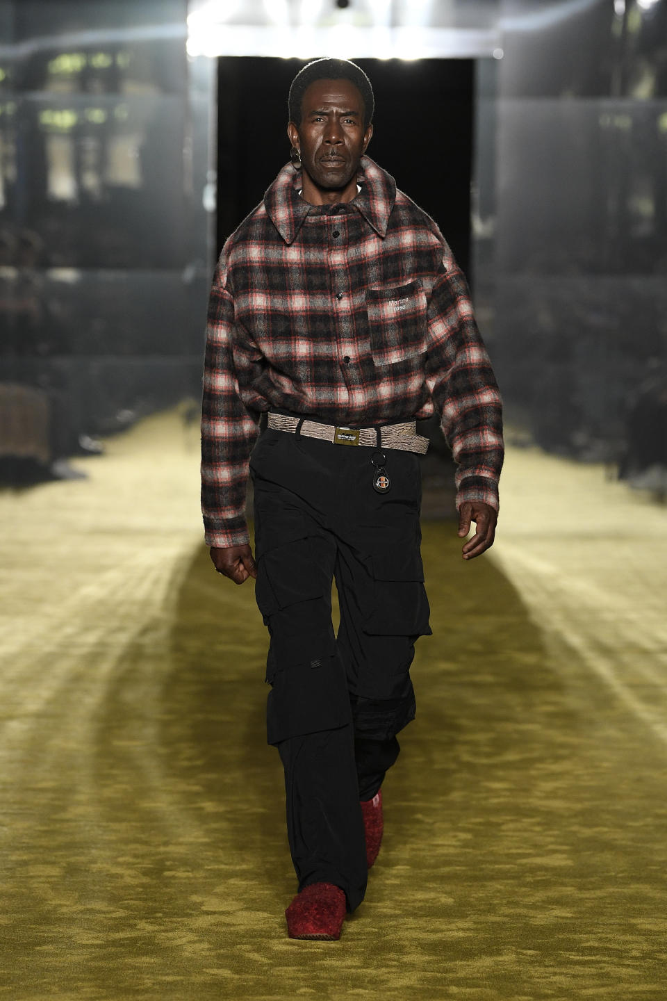 Martine Rose collaborated with Ugg for her men’s fall 2023 show. - Credit: Giovanni Giannoni/Courtesy of Martine Rose