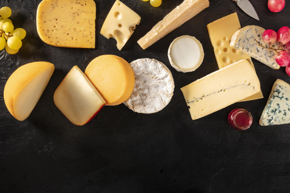 Distintos tipos de queso/Getty