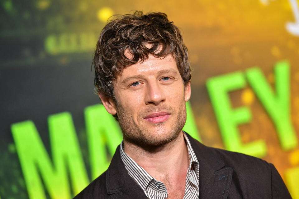 James Norton arrives for the premiere of Bob Marley: One Love in Los Angeles