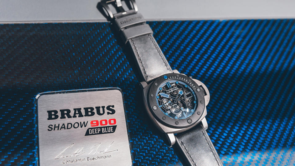 Panerai Submersible S Brabus Blue Shadow Edition dive watch