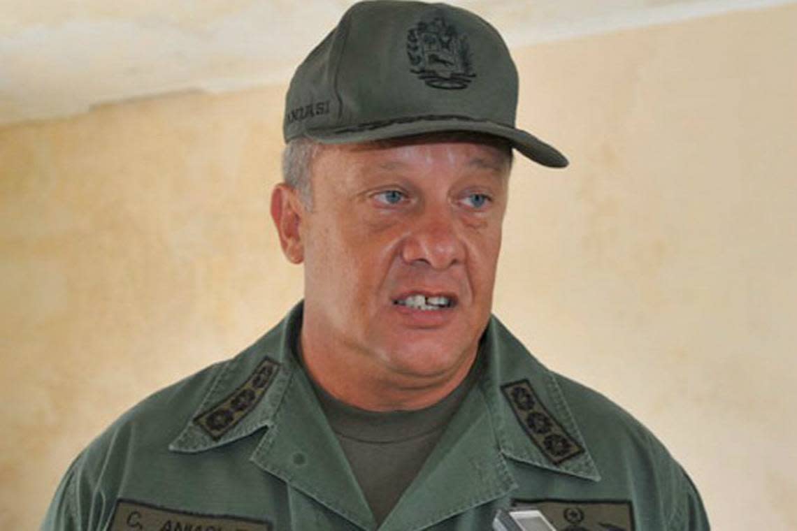 The former head of Venezuela’s navy, Carlos Aniasi Turchio, who is now a Florida businessman with a home in Kissimmee, Florida, near Disney World.