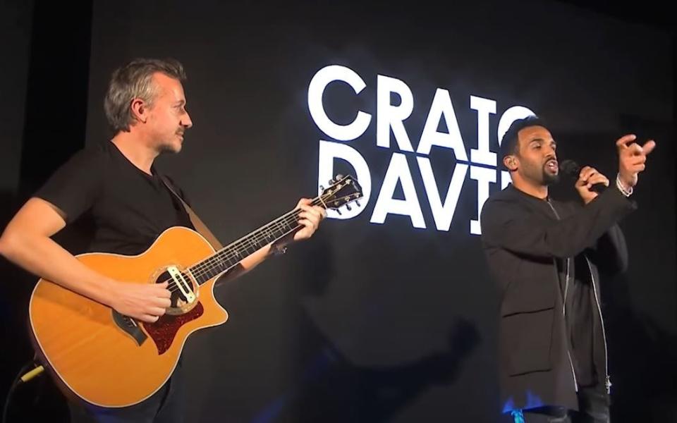Early days: Fraser T Smith began working with Craig David