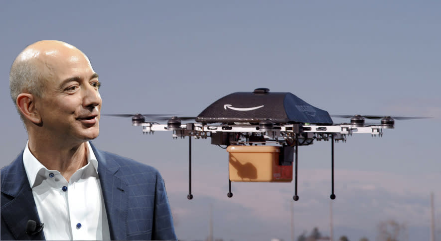 Amazon Drone Smaller 
