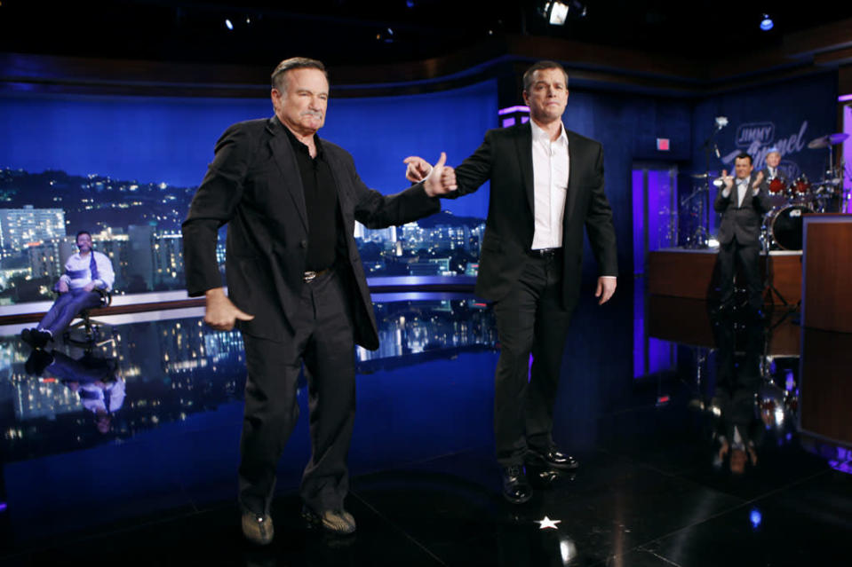 JIMMY KIMMEL LIVE - JIMMY KIMMEL, ROBIN WILLIAMS, MATT DAMON, DICKY BARRETT