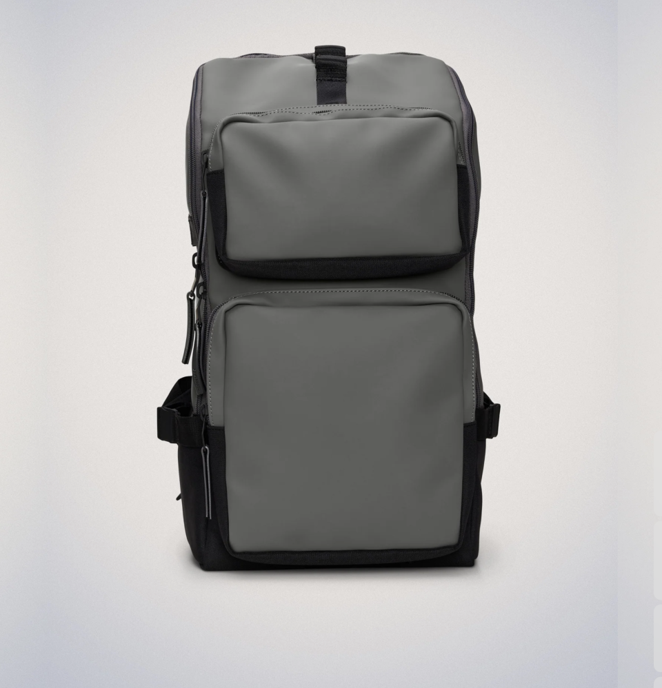 <p><a href="https://go.redirectingat.com?id=74968X1596630&url=https%3A%2F%2Fwww.us.rains.com%2Fcollections%2Fbackpacks%2Fproducts%2Ftrail-cargo-backpack%3Fvariant%3D40838675660823&sref=https%3A%2F%2Fwww.esquire.com%2Fstyle%2Fmens-accessories%2Fg40164672%2Ftravel-backpack-for-men%2F" rel="nofollow noopener" target="_blank" data-ylk="slk:Shop Now;elm:context_link;itc:0;sec:content-canvas" class="link ">Shop Now</a></p><p>Trail Cargo Backpack</p><p>rains.com</p><p>$170.00</p>