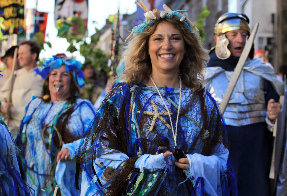 Flora Day Celebrations Take Place In Helston