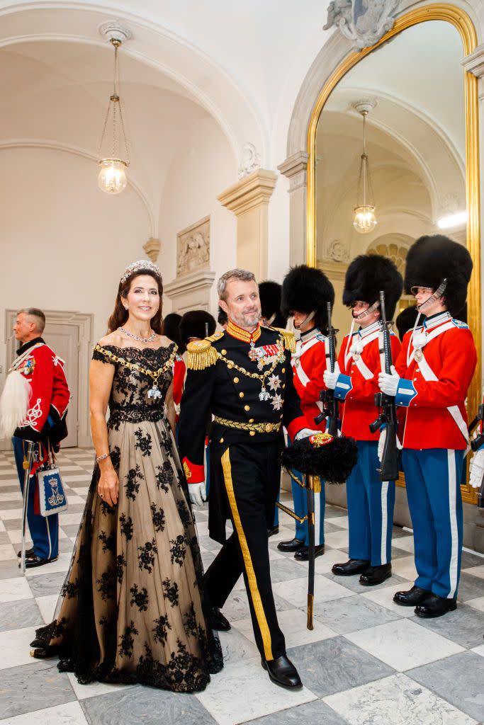 queen margrethe ii of denmark celebrates 50 years anniversary of accession to the throne