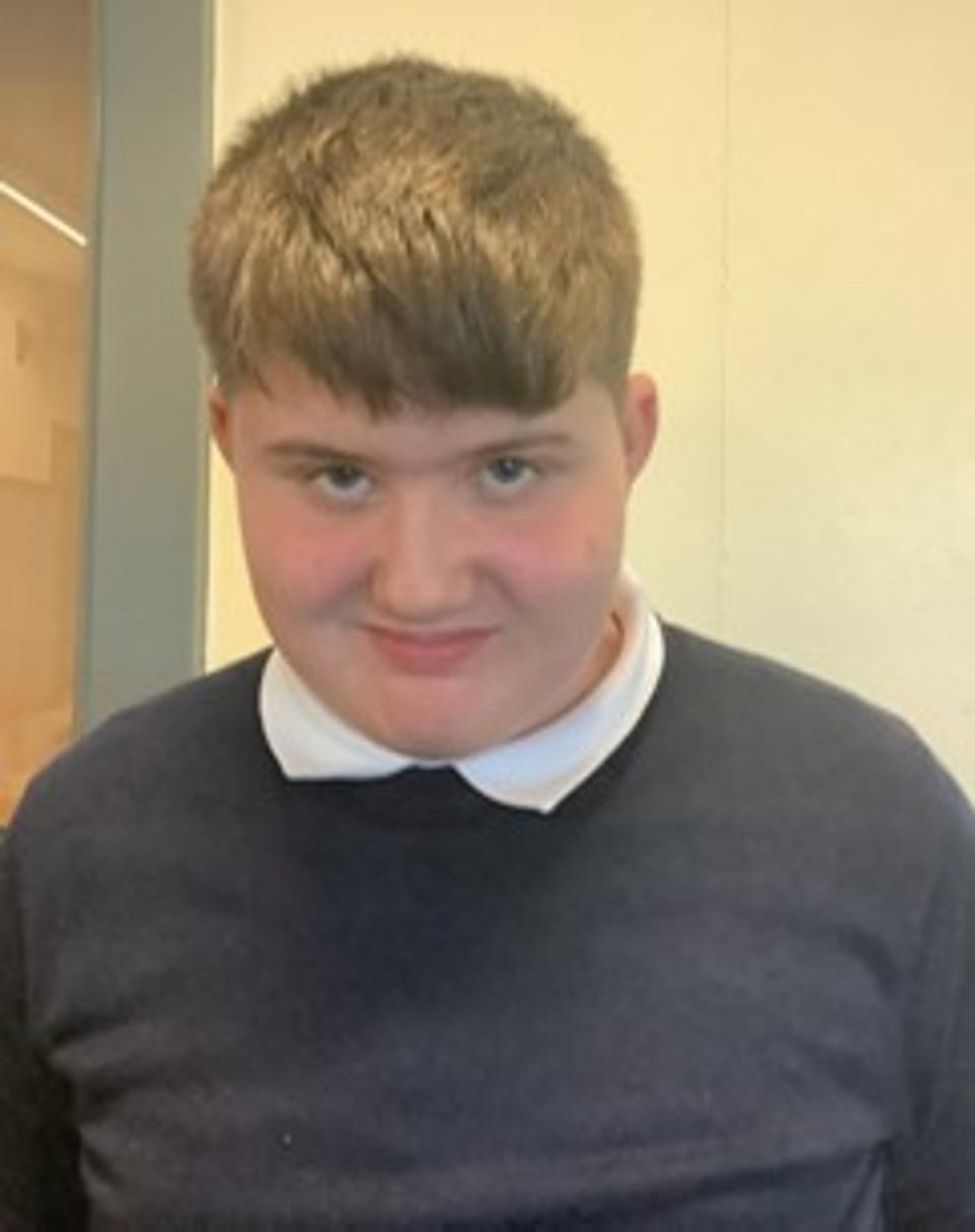 Callum was hit by a Toyota C-HR and died instantly (West Yorkshire Police)