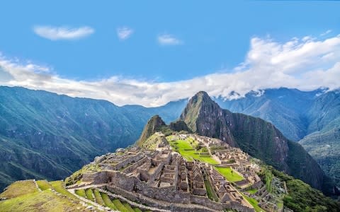 Macchu Picchu, Peru - Credit: Getty