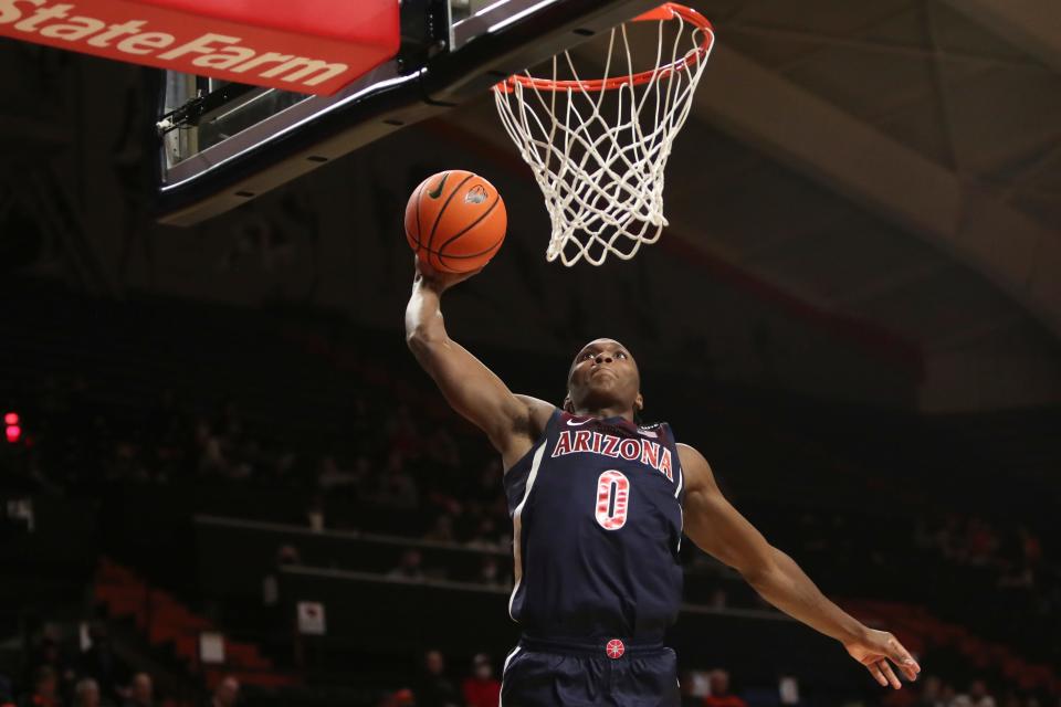 Arizona forward Bennedict Mathurin