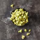 <p>A shamrock-colored twist on everyone's favorite snack, this matcha covered popcorn won't take you more than five minutes.</p><p>Get the <strong><a href="https://www.goodhousekeeping.com/food-recipes/a28542905/green-matcha-popcorn-recipe/" rel="nofollow noopener" target="_blank" data-ylk="slk:Green Matcha Popcorn recipe;elm:context_link;itc:0;sec:content-canvas" class="link ">Green Matcha Popcorn recipe</a>.</strong> </p><p><strong><strong>RELATED: </strong></strong><a href="https://www.goodhousekeeping.com/food-recipes/party-ideas/g31123905/st-patricks-day-appetizers/" rel="nofollow noopener" target="_blank" data-ylk="slk:The 22 Best St. Patrick's Day Appetizers Your Whole Crowd Will Love;elm:context_link;itc:0;sec:content-canvas" class="link ">The 22 Best St. Patrick's Day Appetizers Your Whole Crowd Will Love</a><br></p>