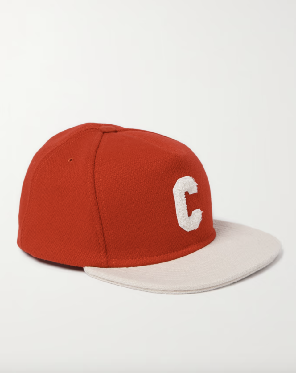 14) Logo-Appliquéd Wool-Blend Baseball Cap