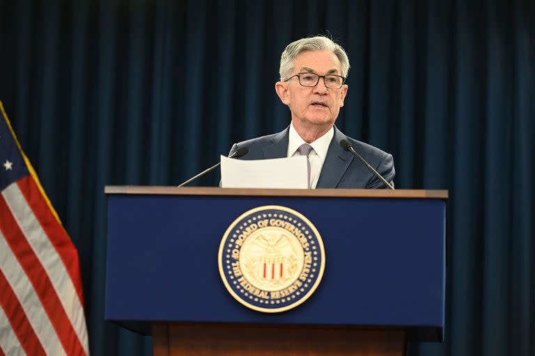 El presidente de la Fed, Jerome Powell, en Washington