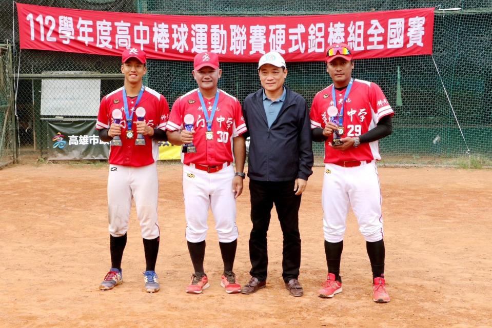 翁偉翔主投6局失1分，拿下勝投與MVP，是最大功臣。（學生棒聯提供）