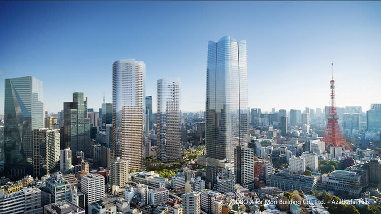 眾所矚目的「麻布台之丘 Azabudai Hills」是日本不動產開發商「森大廈（森ビル）」以「現代都市村」的概念