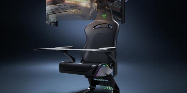 Nueva silla gamer de Razer te hará desear nunca moverte; tiene pantalla, vibración y más