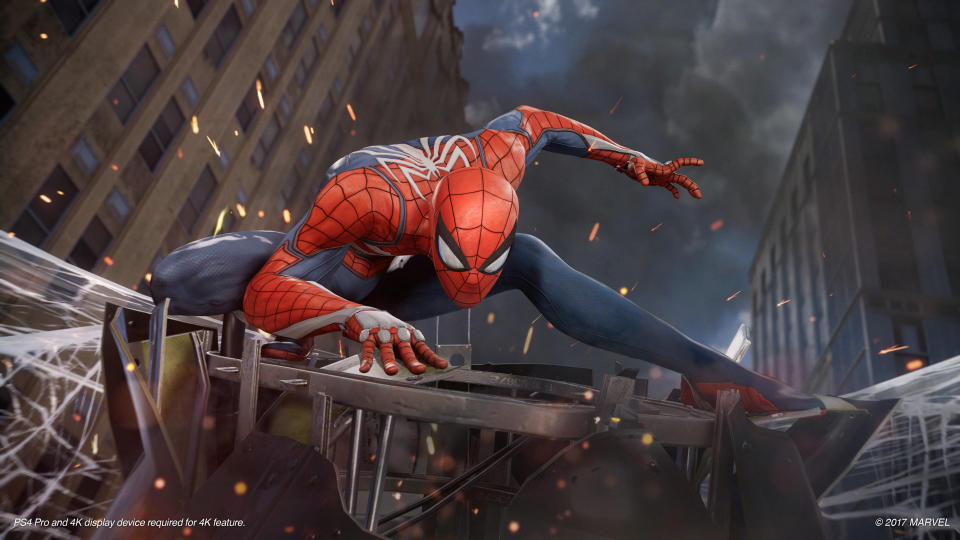 ‘Spider-Man’ is swinging onto the PS4 in 2018.