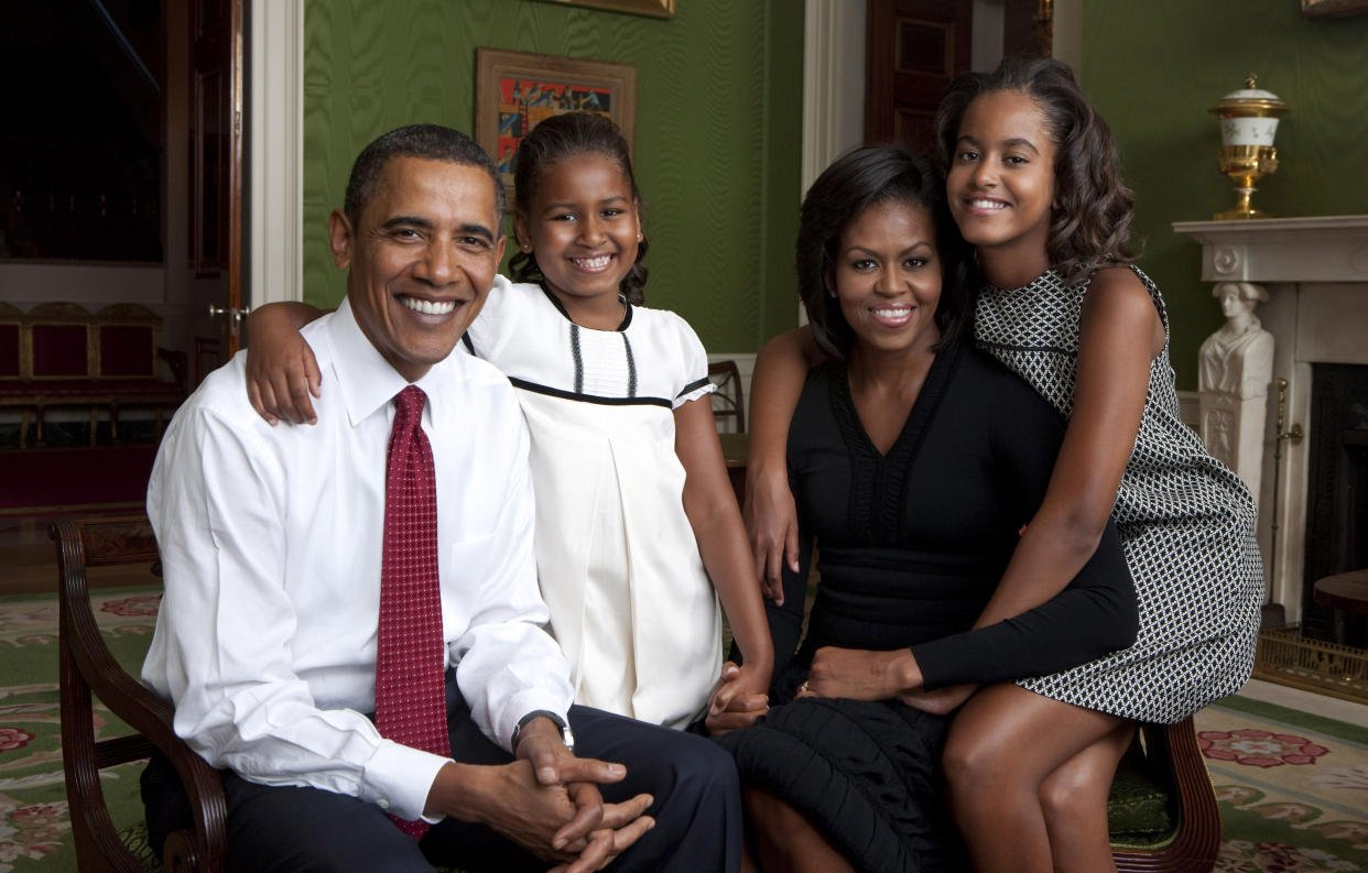 Barack Obama's youngest daughter, Sascha Obama, is all grown up. Photo: Getty Images