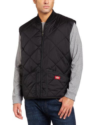 Diamond Quilted Nylon Vest