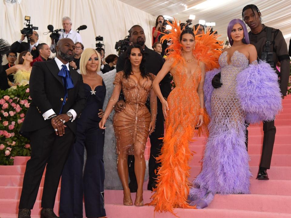 The Kardashians have been blamed for a rise in the use of the weight-loss drug Ozempic (AFP via Getty)