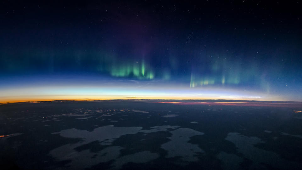 Living the high life: Pilot’s amazing photos from the cockpit