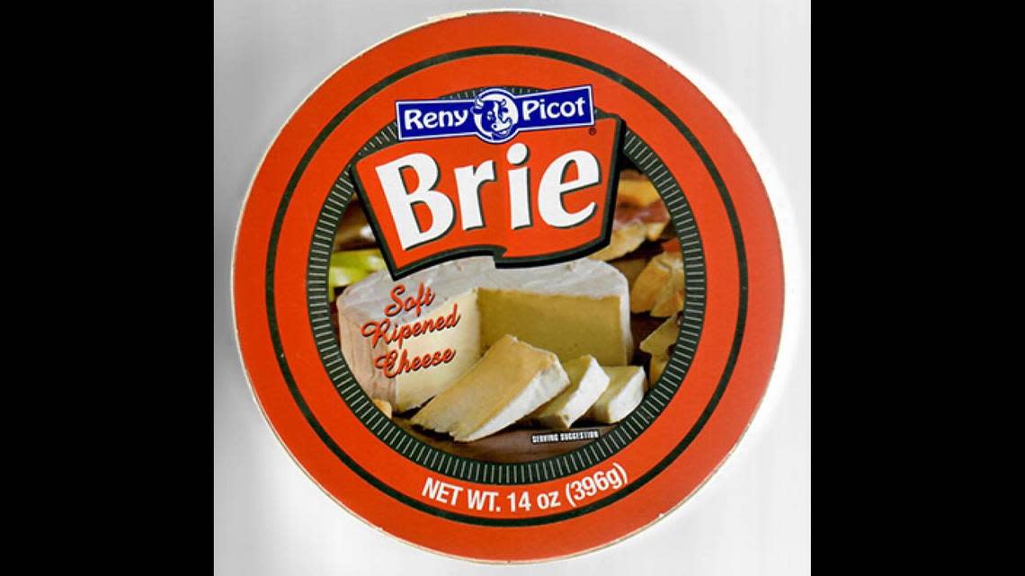 The label on 14-ounce packs of Reny Picot Brie cheese
