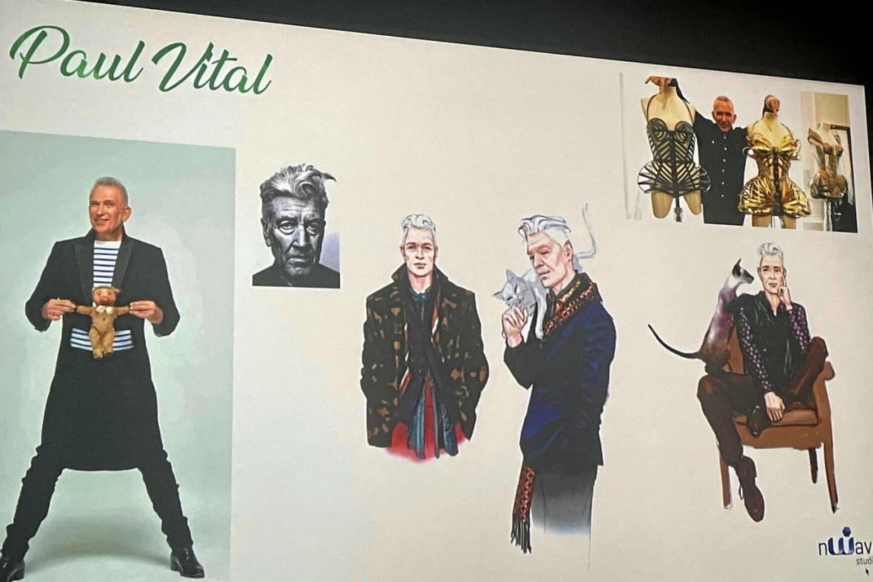 Le personnage Paul Vital, alter ego du styliste.  - Credit:nWave