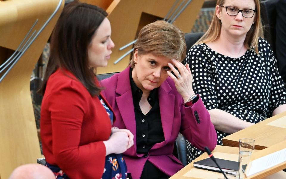 Kate Forbes (left) said she had agreed to provide the funding ‘on this occasion’ - Ken Jack /Getty Images Europe 