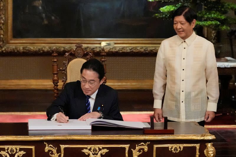 Japan Prime Minister Kishida visits the Philippines