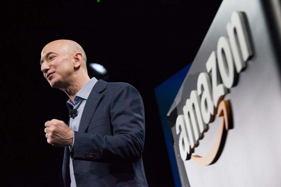 Amazon.com founder and CEO Jeff Bezos at times has