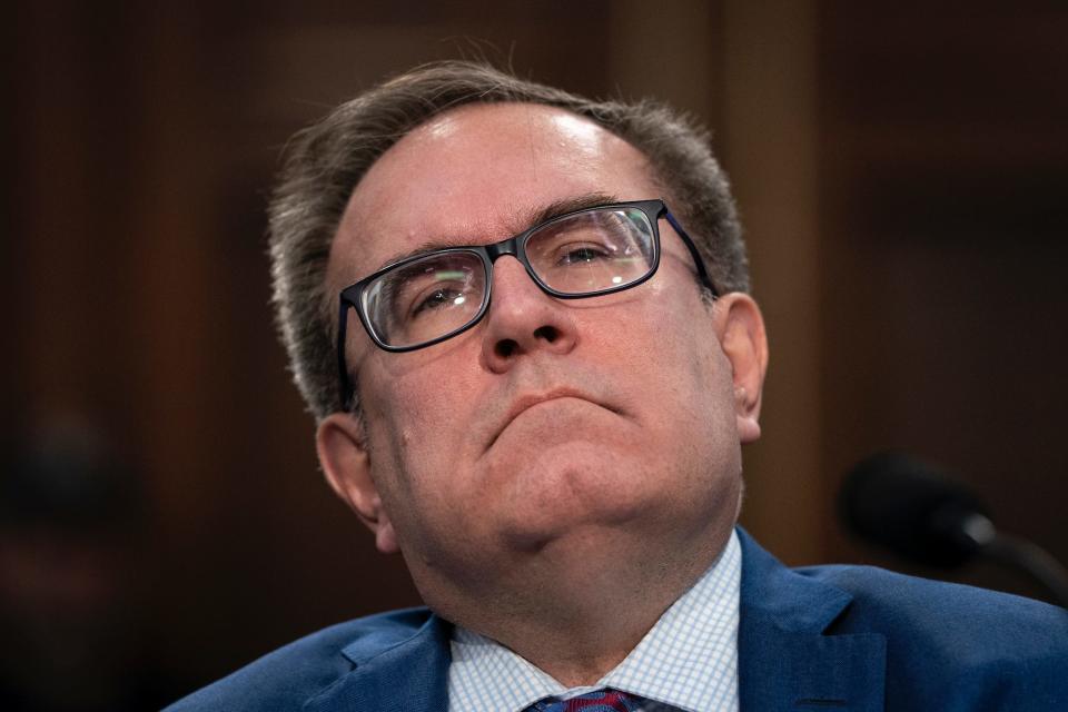 Andrew Wheeler, head of the EPA, in March 2020.