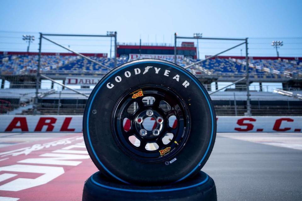 NASCAR tire supplier Goodyear and Darlington Raceway have agreed to an entitlement deal for the Cup Series race at the South Carolina racetrack on May 9. The race will be called the Goodyear 400.