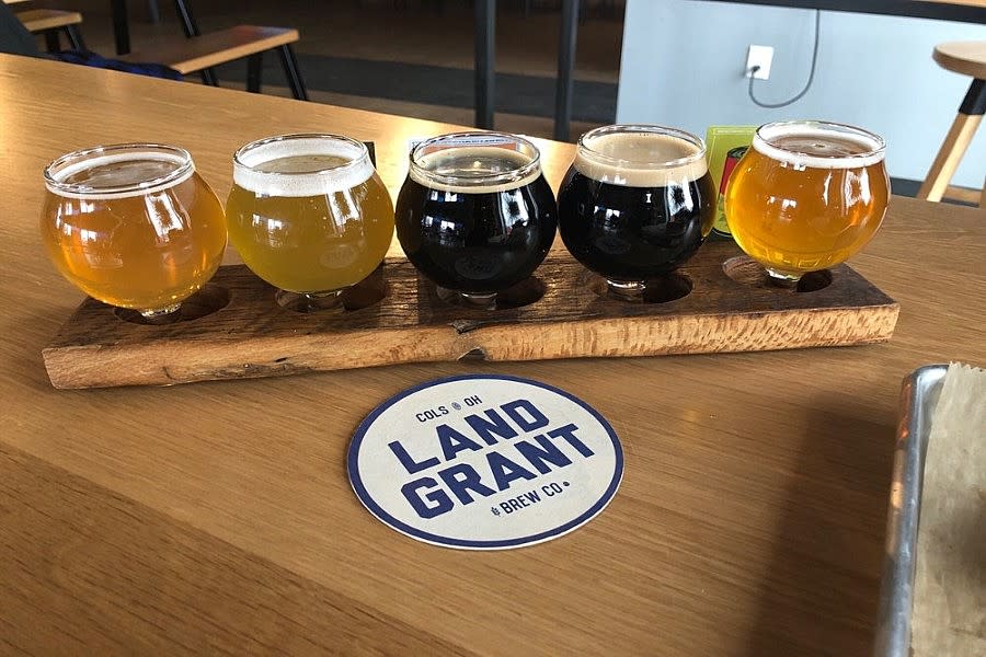 <b>Photo: Benjamin A./<a href="https://www.yelp.com/biz_photos/land-grant-brewing-company-columbus-2?utm_campaign=77a44e66-dc82-42cb-b851-f28165780b7b%2C2418a321-0f46-40bd-9b03-ef1b32b89a4b&utm_medium=81024472-a80c-4266-a0e5-a3bf8775daa7" rel="nofollow noopener" target="_blank" data-ylk="slk:Yelp;elm:context_link;itc:0;sec:content-canvas" class="link ">Yelp</a></b>