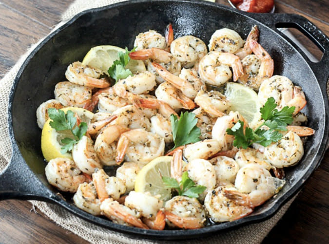 Italian Seasoned Butter Shrimp