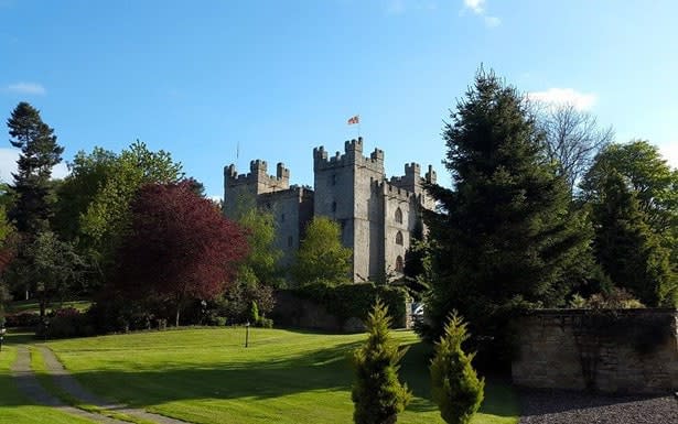 Langley Castle in Northumberland is one of the last remaining British castle hotels that still has its original fortifications.