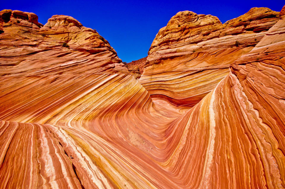 <p>This surprisingly <a href="http://ngm.nationalgeographic.com/2012/02/vermilion-cliffs/barnes-photography">little-known spot</a>&nbsp;includes&nbsp;a pristine <a href="http://www.visitarizona.com/places-to-visit/northern-arizona/vermilion-cliffs-national-monument">plateau</a>&nbsp;and sweeping <a href="http://www.visitarizona.com/places-to-visit/northern-arizona/vermilion-cliffs-national-monument">canyon</a>&nbsp;with colors galore.</p>