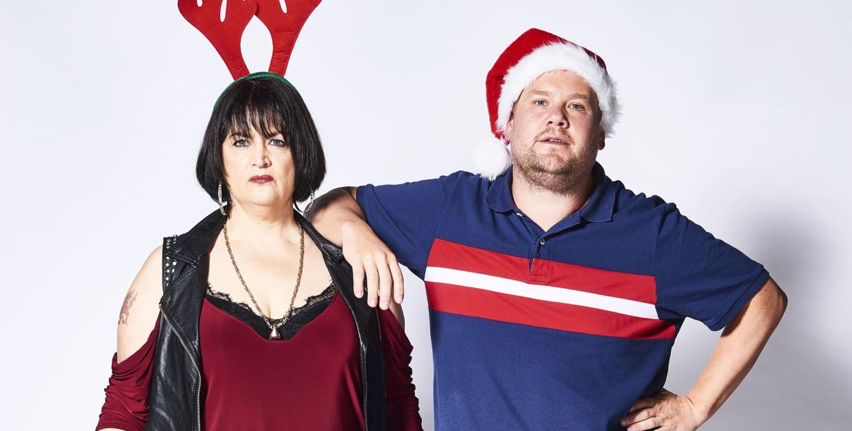 ruth jones and james corden in gavin and stacey christmas special 2019